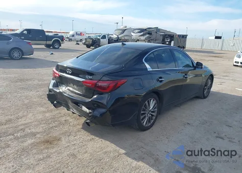 2019 Infiniti Q50 3.0T Luxe z USA, uszkodzony, nr VIN JN1EV7AP6KM540933